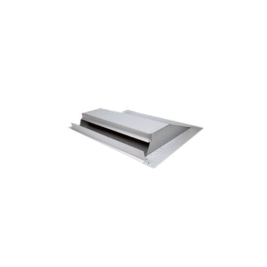 Flamco 4' Galvanized Off Ridge Vent Brown