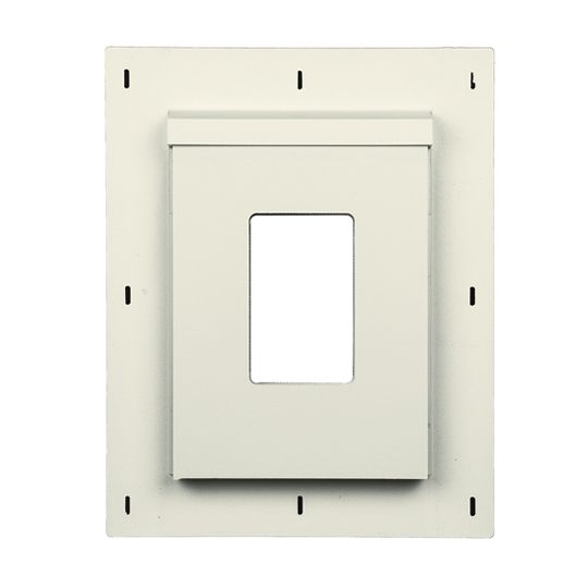 Mid-America Siding Components 6" x 8-1/2" SturdiMount Receptacle Mount Block Navajo Beige