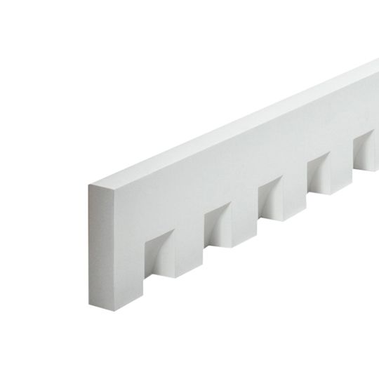 Fypon Molded Millwork 1-5/8" x 5-3/4" x 12' Dentil Molding