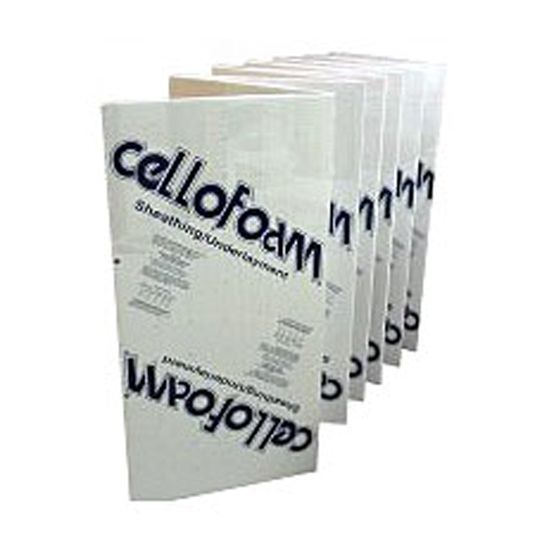 Cellofoam North America 3" x 4' x 8' EPS Insulation Board 1.25 Lb. Density