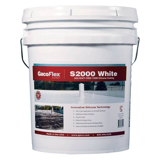 Gaco Western GacoFlex&reg; S20 Silicone Coating - 5 Gallon Tan