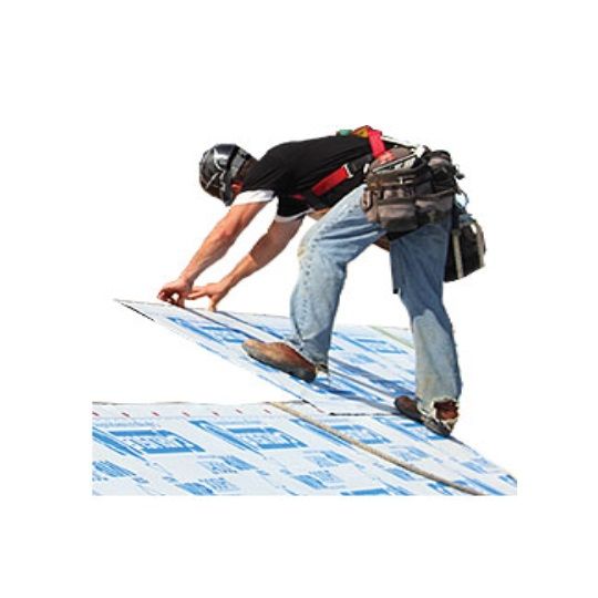 Carlisle Coatings & Waterproofing WIP 250 Multi-Purpose Self-Adhering Roofing Underlayment - 2 SQ. Roll White/Blue