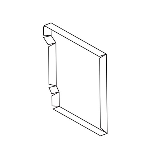 MBCI-Metal Building Components Matching Gutter End Caps