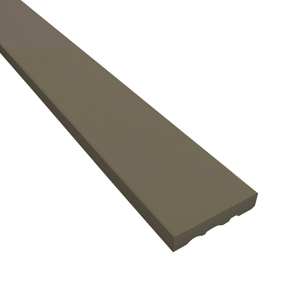 James Hardie 1" 9-1/4" x 12' Hardie Trim 5/4 NT3 Smooth Board for HardieZone 5 Rich Espresso