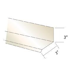 Quality Aluminum Products 3" x 3" Aluminum Wall Flashing