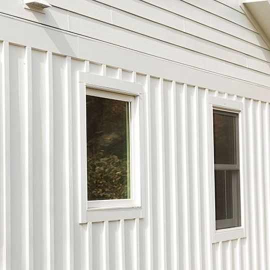 Nichiha Fiber Cement 5/16" x 4' x 8' Smooth Vertical Siding Primed