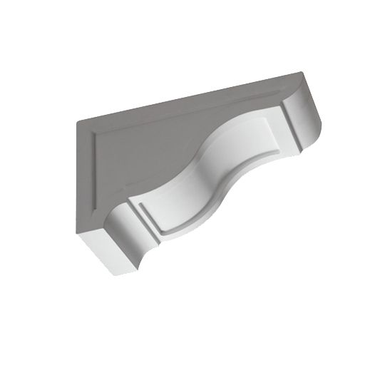 Fypon Molded Millwork 18" x 10" Recessed Bracket