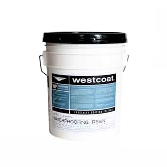 Westcoat Specialty Coating Systems WP-90 Waterproofing Resin - 5 Gallon Pail Amber