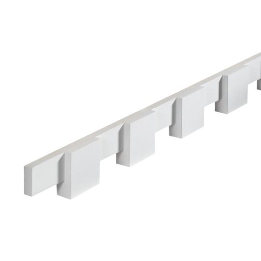 Fypon Molded Millwork 1-1/4" x 3-1/4" x 98" Dentil Molding