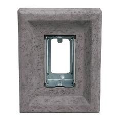 Cultured Stone Electrical Box: Single Receptacle