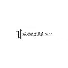 Metal Sales #12-14 x 1" Self Drilling Screws - Bag of 250