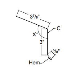 Metal Sales 10' 2" Eave Flashing