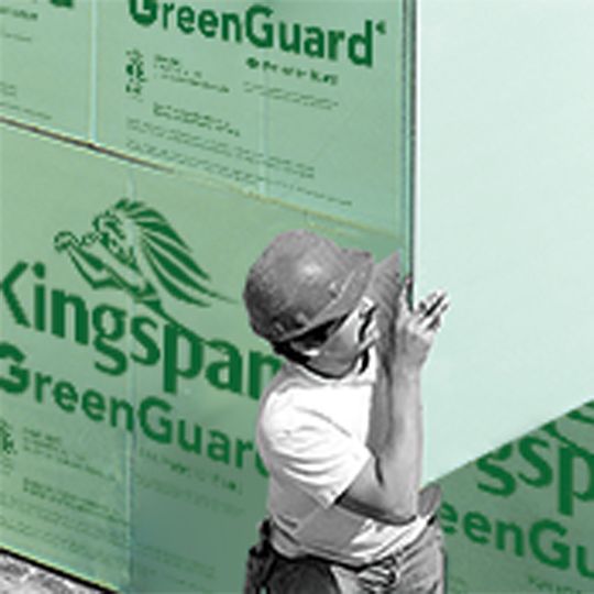 Kingspan Insulation 1/4" x 4' x 50' GreenGuard&reg; PB4 Protection Board