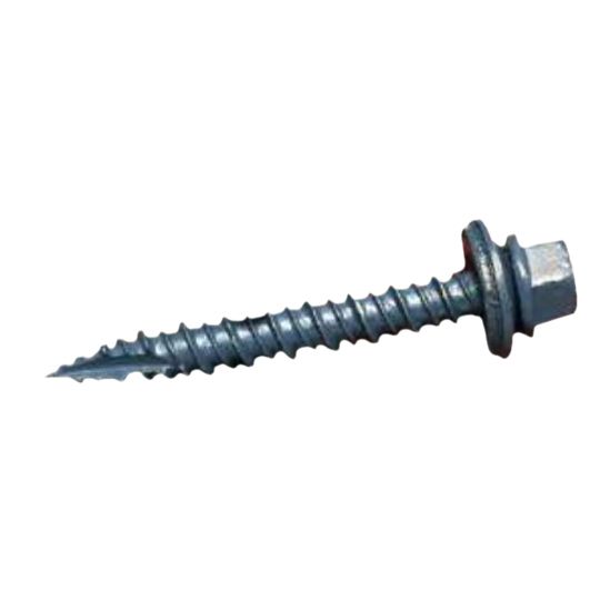 Direct Metals 1-1/2" Woodgrip&trade; Galvalume Screws - Bag of 250 Galvalume