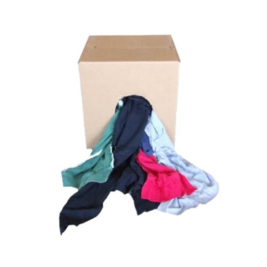 C&R Manufacturing Colored Knit Rags - 10 Lb. Bag