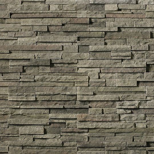 Cultured Stone Pro-Fit&reg; Alpine Ledgestone Big Box Flat Black Rundle