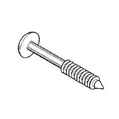 Mastic Shutter Fastener - Package of 12