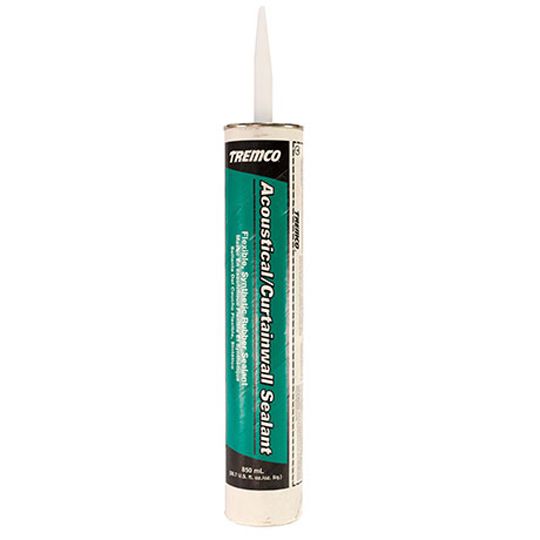 Tremco Acoustical/Curtainwall Sealant - 1 Quart Cartridge Dark Grey