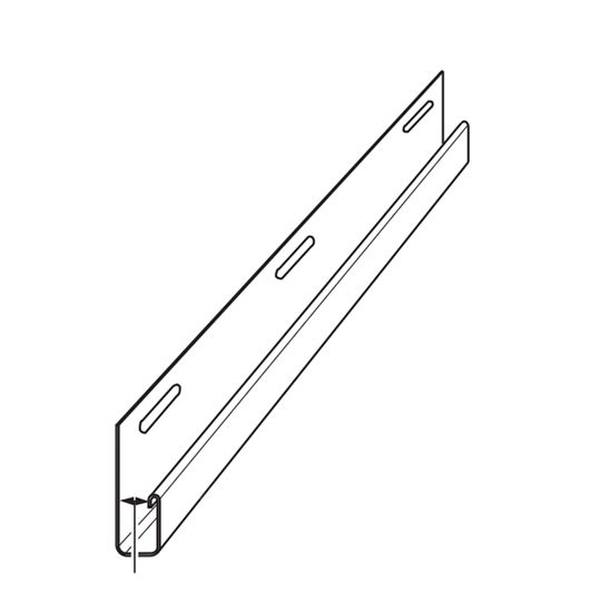 Ply Gem Siding 1/2" Economy Soffit Vinyl J-Channel Olive