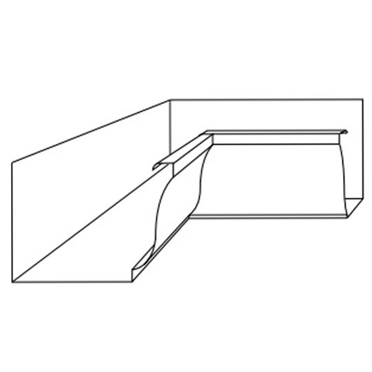 Mastic 6" Inside Box Miter Victorian Grey