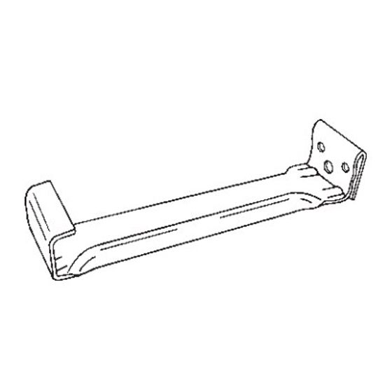 Berger Building Products 6" Aluminum H-8 Hidden Hanger with Stainless Steel Strap Mill Finish