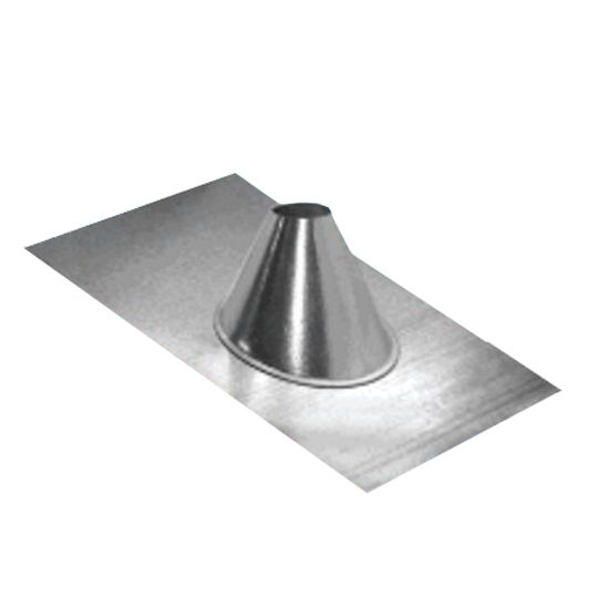 Art's Sheet Metal 4" Plumber's Flashing Shingle Base