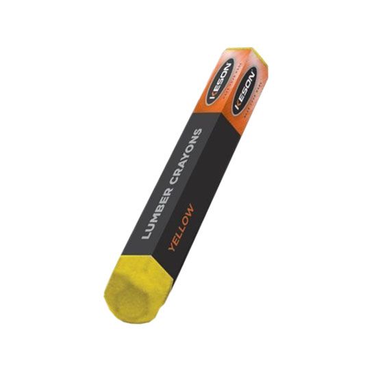 Keson Hard Lumber Specialty Marking Crayons Yellow