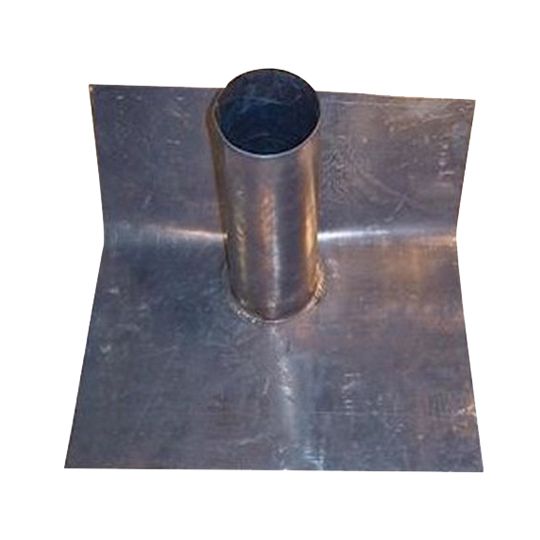 Pure Lead Products 2" Dia. 3 Lb. Lead Pipe Flashing 10/12 Pitch