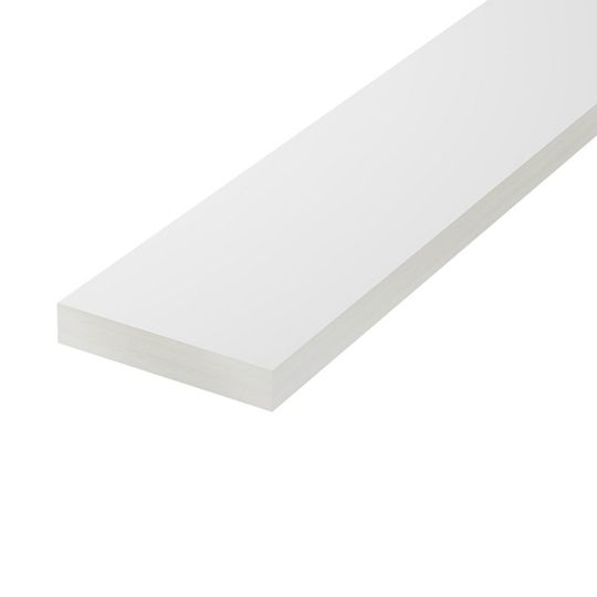 Wolf Home Products 5/4" X 4"X 18' Smooth Trimboard