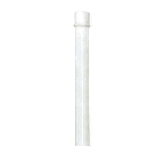 Fairway Building Products 8" x 9' Straight Vinyl Round Column White