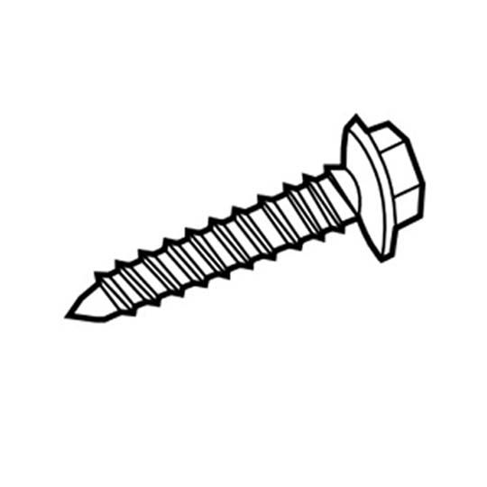 Berger Building Products #8 x 1/2" Painted Zinc-Plated Steel Zip Screw - Bag of 100 Savannah Wicker