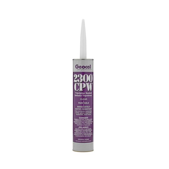 Geocel CPW 2300 Sealant - 10 Oz. Tube Clear