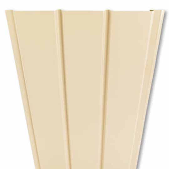 Mastic Envoy Triple 4" Solid U-Groove Aluminum Soffit Almond