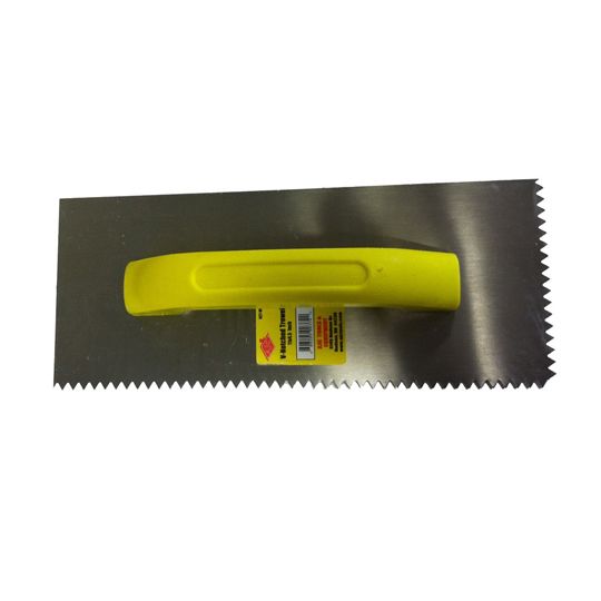 AJC Tools & Equipment 11" x 4-1/2" V-Notched Trowel