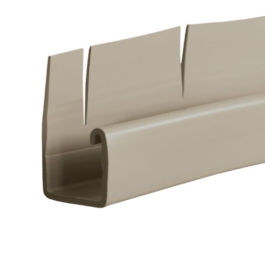 CertainTeed Siding 3/4" Pocket Flexible J-Channel - Matte Finish White