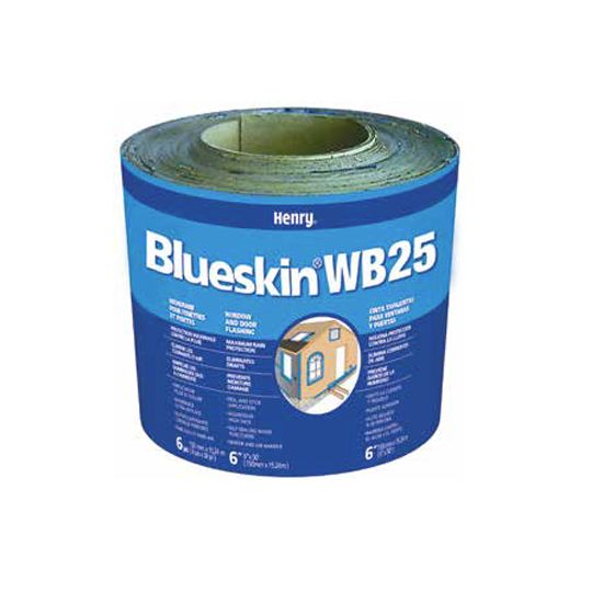 Henry Company 6" x 75' Blueskin&reg; WB25 Window & Door Flashing Blue