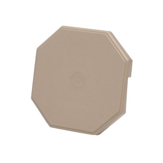 Mastic E-Z Block&trade; Octagon Surface Mount for Double 4" or Double 5" Vinyl Siding Deep Granite