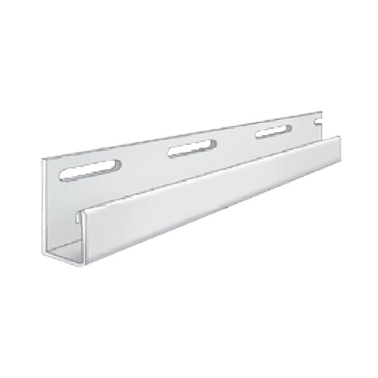 Royal Building Products 1-1/8" J-Channel - Matte Finish White