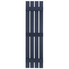 Mastic 16" x 81" Board & Batten Standard 4-Board Shutters - Open Style