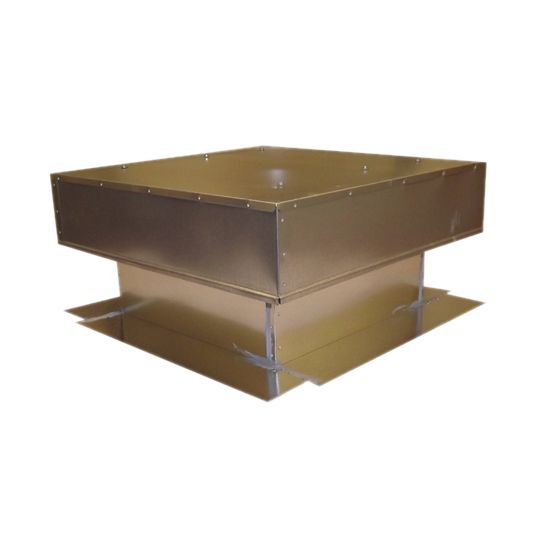 Verde Industries 18" Tall Flat Roof Vent