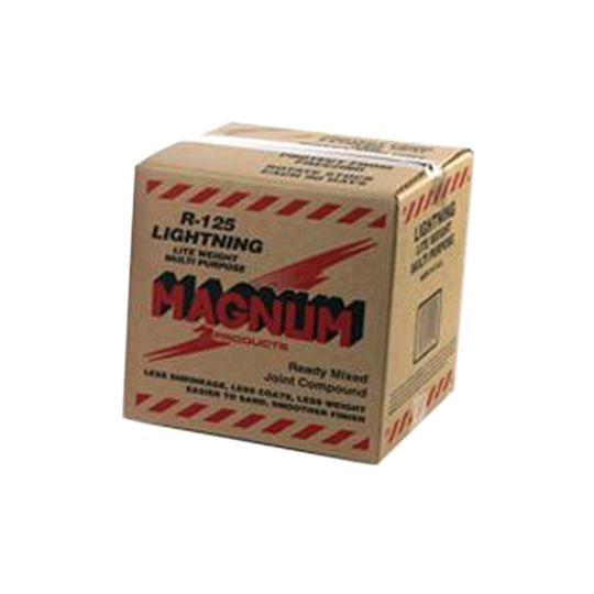 Magnum Products R-125 Lightning Liteweight Multi-Purpose Ready Mixed Joint Compound - 3.5 Gallon Box