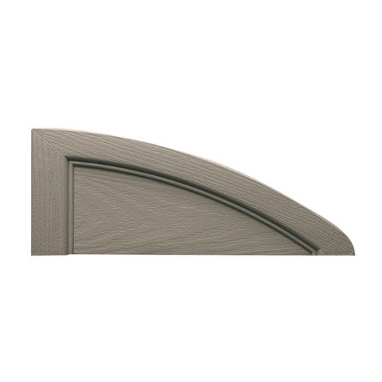 Mid-America Siding Components 14-3/4" x 6" Elliptical Arch Top - Fade Resistant Midnight Blue