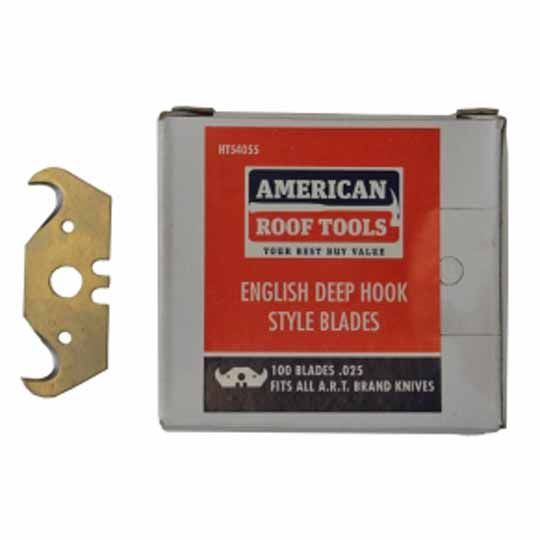 Roofmaster Deep Hook Blades with Holes - Package of 100