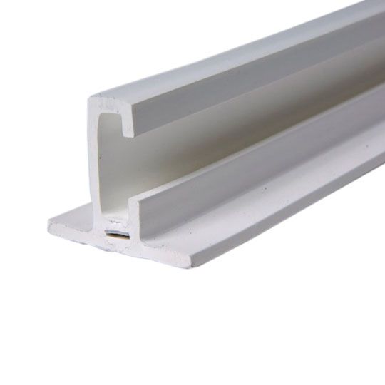 Johns Manville 1-1/2" x 10' PVC Profiles Box of 24 White