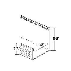 Nailite (Exteria) 1-1/8" J-Channel