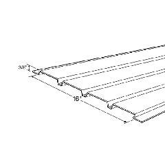 Alsco Metals Quad 4" Solid Aluminum Soffit