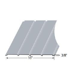 Edco Products Aluma-Kore Plain Quad Solid Soffit - ENTEX Finish