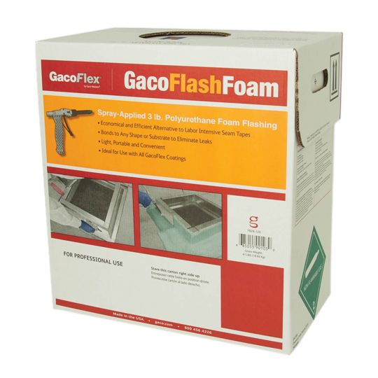 Gaco Western GacoFlashFoam Spray-Applied Foam Flashing Kit Off-White