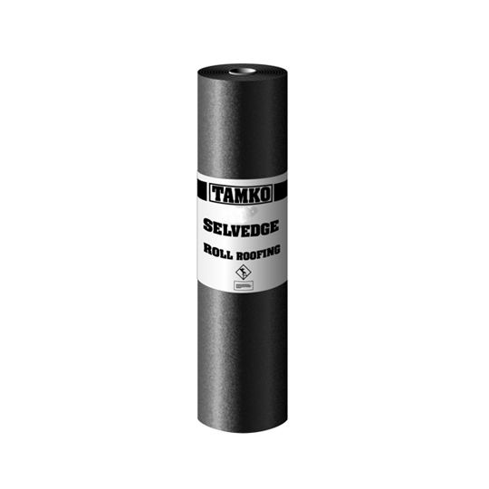 TAMKO 4" Selvedge Edge Roofing Roll Black