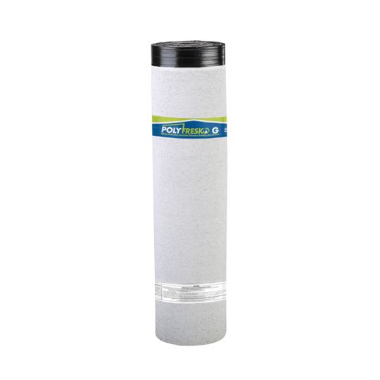 Polyglass 165 mil 39-3/8" x 32'10" Polyfresko&reg; G Highly Reflective APP Cap Sheet 1 SQ. Roll Highly Reflective White